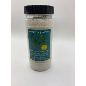 Aromatherapy April Bath & Shower Mint Eucalyptus Scented Bath Soak 17.6 Oz Jar R